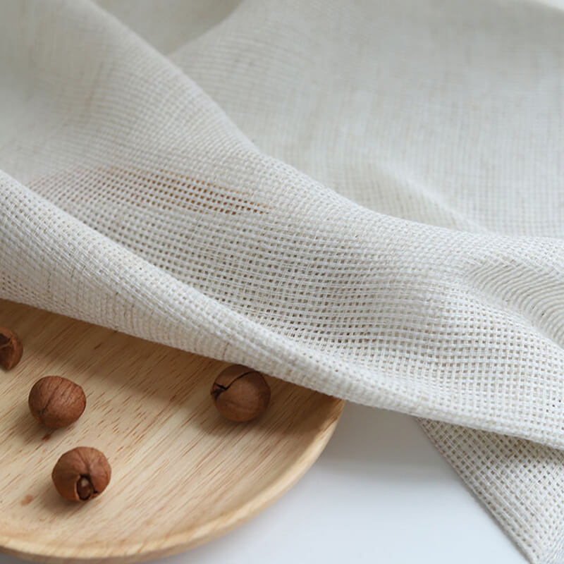Curtain Linen Woven Fabric Wholesale Supplier 7